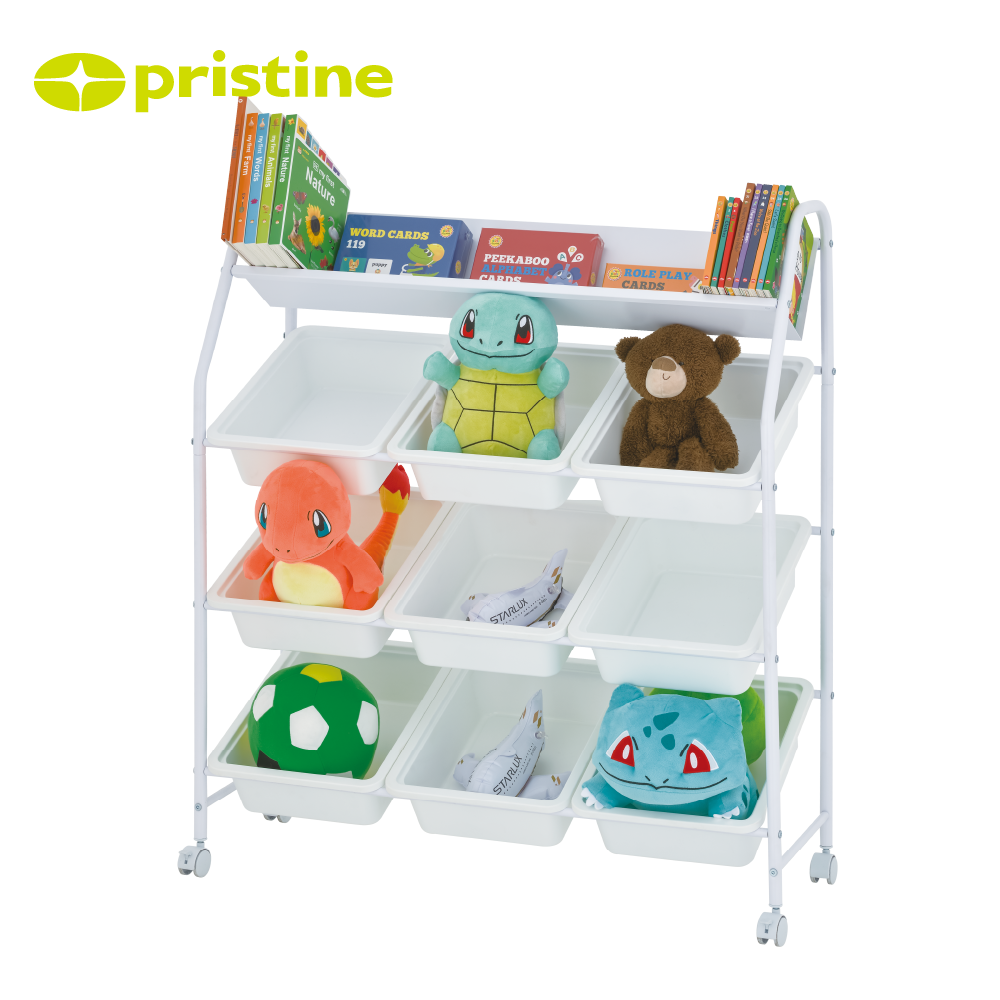 Chariot de rangement pour jouets pour enfants