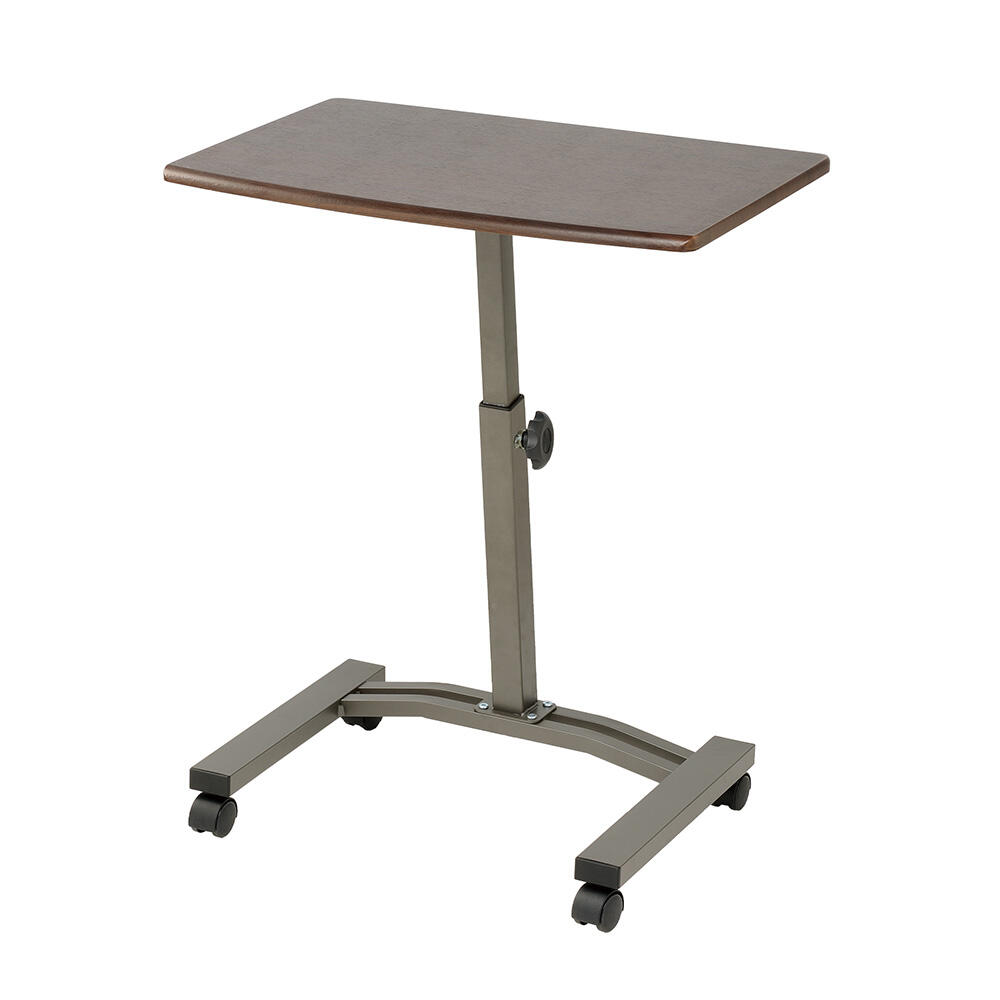 bureau roulant réglable en hauteur