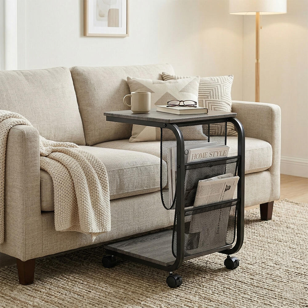 table basse en forme de C